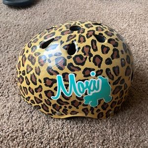 Moxi Skate S1 Cheetah Print Helmet